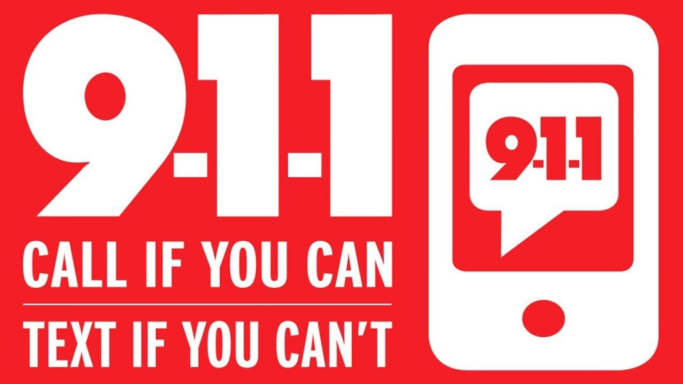 Text to 911 Now Available