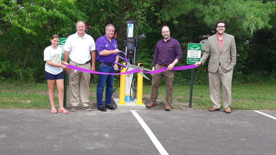 EV Charging Stations Arrive