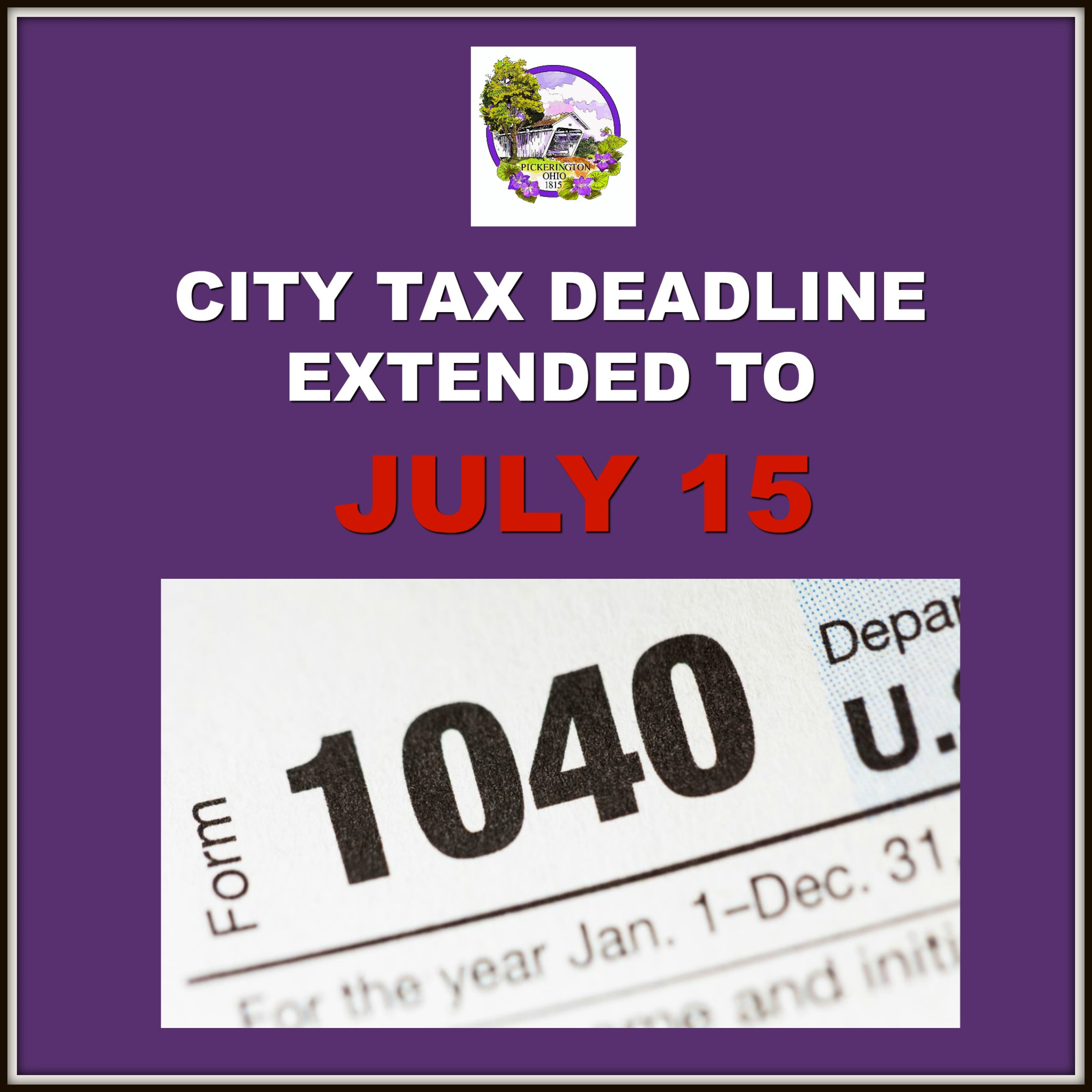 Income Tax City Of Pickerington