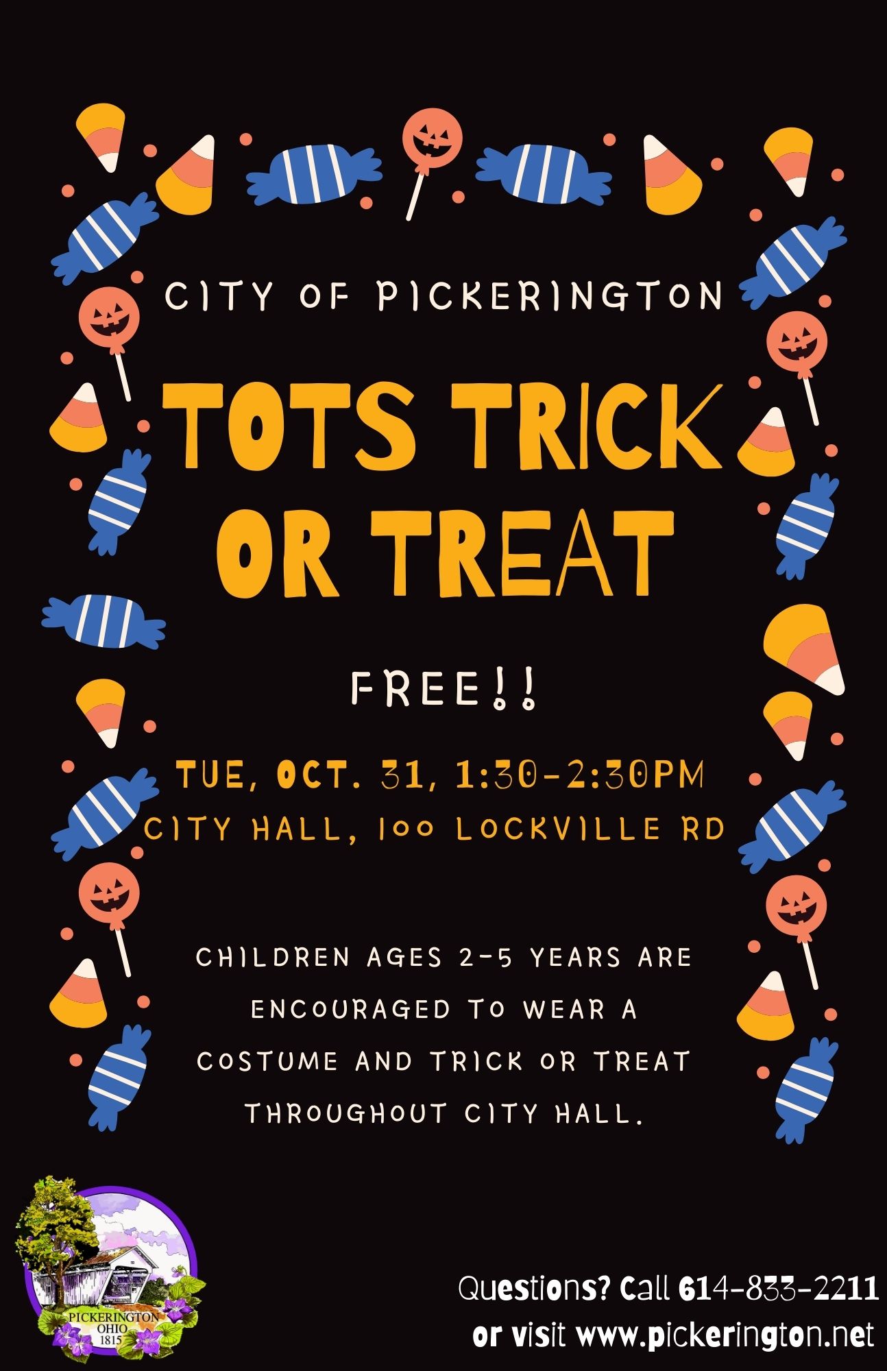 Tots Trick or Treat » City of Pickerington